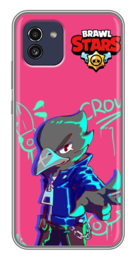 Чехол с картинкой "Crow Asassin" для Samsung Galaxy A03 (A035)