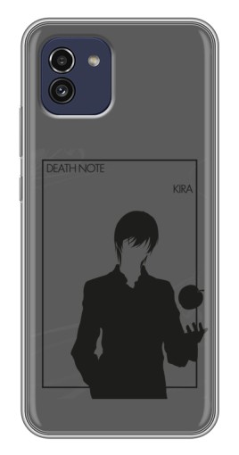 Силиконовый чехол с изображением "Death Note Кира" для Samsung Galaxy A03 (A035)