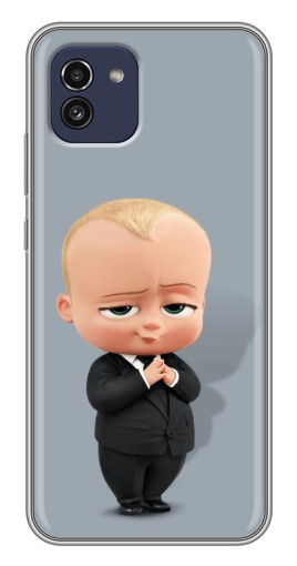 Чехол с принтом "Деловой ребенок" для Samsung Galaxy A03 (A035)
