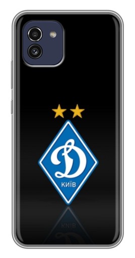 Силиконовый чехол с изображением "Динамо Киев логотип" для Samsung Galaxy A03 (A035)