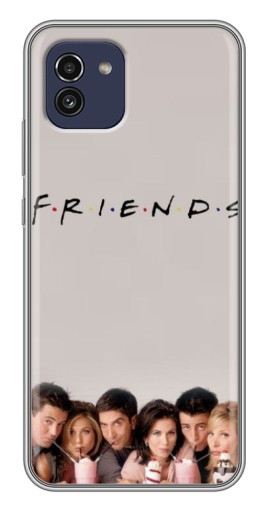 Чехол с печатью "Друзья первый сезон" для Samsung Galaxy A03 (A035)