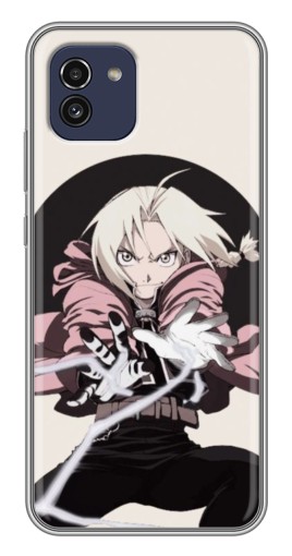 Силиконовый чехол с изображением "Эд Алхимик" для Samsung Galaxy A03 (A035)