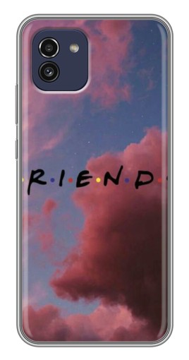 Чехол с принтом "Friends" для Samsung Galaxy A03 (A035)