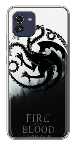 Чехол с картинкой "Герб Таргариенов" для Samsung Galaxy A03 (A035)