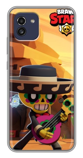 Чехол с картинкой "Гитарист Poco" для Samsung Galaxy A03 (A035)
