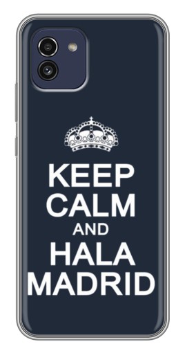 Чехол с принтом "Hala Madrid" для Samsung Galaxy A03 (A035)