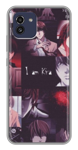 Силиконовый чехол с изображением "I am Kira" для Samsung Galaxy A03 (A035)