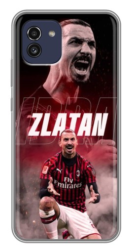Силиконовый чехол с изображением "Ибра Златан" для Samsung Galaxy A03 (A035)