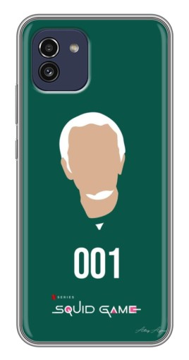 Чехол с печатью "Игрок 001" для Samsung Galaxy A03 (A035)