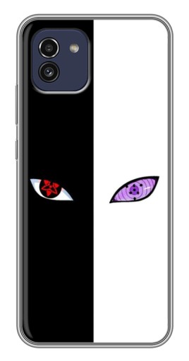 Чехол с печатью "Итачи глаза" для Samsung Galaxy A03 (A035)