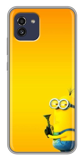 Чехол с картинкой "Кевин Миньон" для Samsung Galaxy A03 (A035)