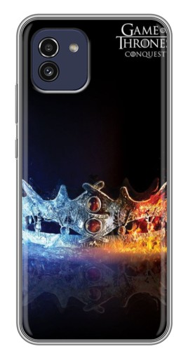 Чехол с принтом "Корона" для Samsung Galaxy A03 (A035)