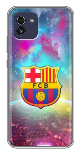 Чехол с картинкой "Космическая Бара" для Samsung Galaxy A03 (A035)