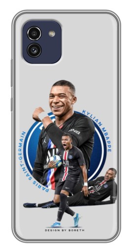 Чехол с картинкой "Kylian Mbappe" для Samsung Galaxy A03 (A035)