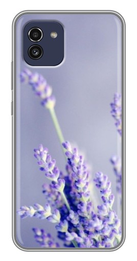 Чехол с принтом "Лаванда вблизи" для Samsung Galaxy A03 (A035)