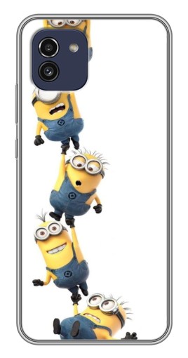 Силиконовый чехол с изображением "Лесенка" для Samsung Galaxy A03 (A035)