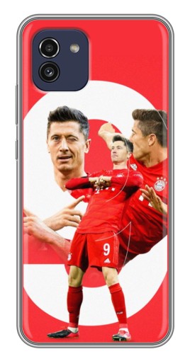 Силиконовый чехол с изображением "Левандовски" для Samsung Galaxy A03 (A035)