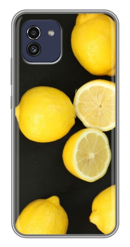 Чехол с печатью "Лимонный стиль" для Samsung Galaxy A03 (A035)