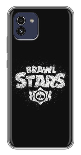 Чехол с печатью "Лого Бравл Старс" для Samsung Galaxy A03 (A035)