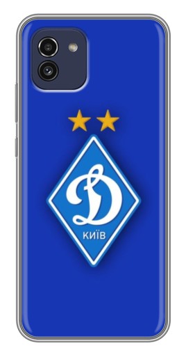 Силиконовый чехол с изображением "Логотип Динамо Киев" для Samsung Galaxy A03 (A035)