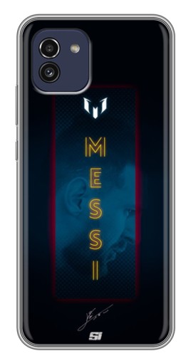 Чехол с принтом "Логотип Месси" для Samsung Galaxy A03 (A035)
