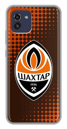 Чехол с картинкой "Логотип Шахтер Донецк" для Samsung Galaxy A03 (A035)