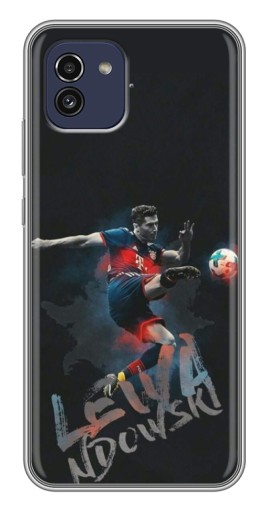 Чехол с принтом "Лёва" для Samsung Galaxy A03 (A035)