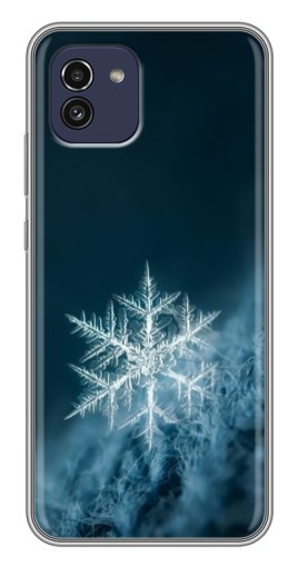 Чехол с картинкой "Маленькая снежинка" для Samsung Galaxy A03 (A035)