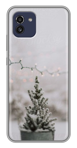 Чехол с картинкой "Маленькая елка" для Samsung Galaxy A03 (A035)