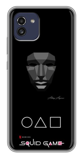 Силиконовый чехол с изображением "Маска фронтмена" для Samsung Galaxy A03 (A035)