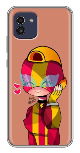 Чехол с принтом "Милая MAX" для Samsung Galaxy A03 (A035)