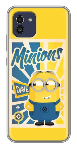 Чехол с принтом "Minions" для Samsung Galaxy A03 (A035)