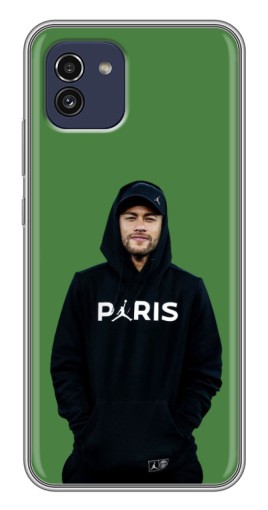 Чехол с печатью "Неймар Paris" для Samsung Galaxy A03 (A035)