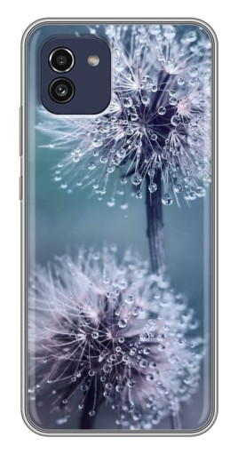 Чехол с печатью "Одуванчик с капельками" для Samsung Galaxy A03 (A035)