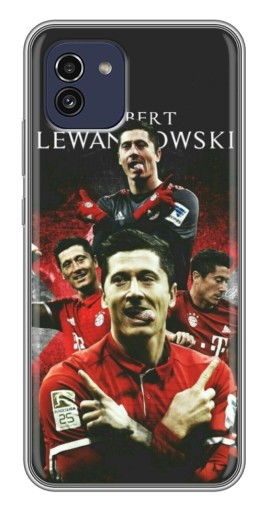 Чехол с печатью "Польский футболист" для Samsung Galaxy A03 (A035)