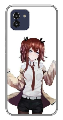 Силиконовый чехол с изображением "Радостная Курису" для Samsung Galaxy A03 (A035)
