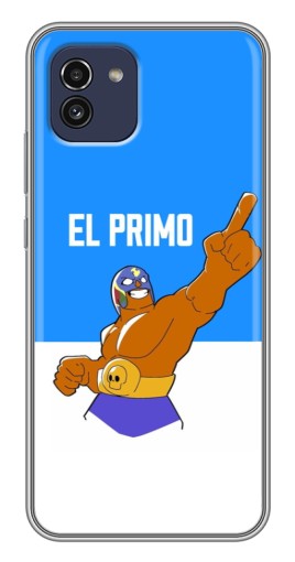 Чехол с печатью "Радостный Ел Примо" для Samsung Galaxy A03 (A035)