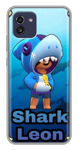 Чехол с печатью "Shark Leon" для Samsung Galaxy A03 (A035)