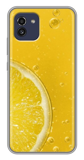 Чехол с печатью "Сочный лимон" для Samsung Galaxy A03 (A035)