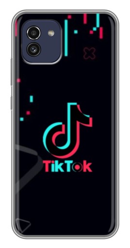 Чехол с картинкой "Стиль TikTok" для Samsung Galaxy A03 (A035)