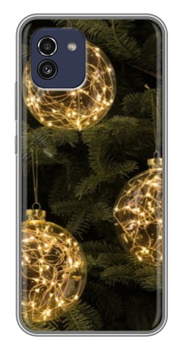 Силиконовый чехол с изображением "Светящиеся игрушки" для Samsung Galaxy A03 (A035)