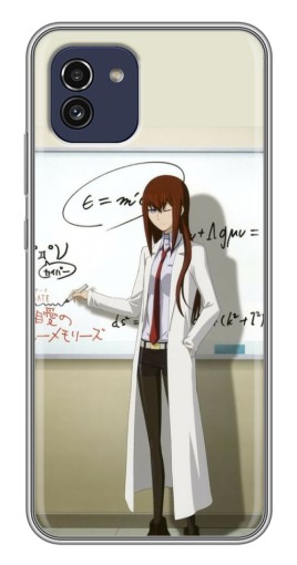 Чехол с печатью "Учителька Курису" для Samsung Galaxy A03 (A035)