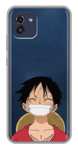 Чехол с картинкой "Улыбка Монки" для Samsung Galaxy A03 (A035)