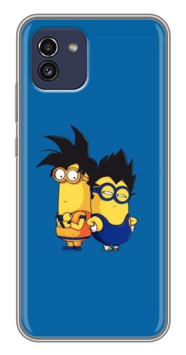 Чехол с печатью "В костюмах" для Samsung Galaxy A03 (A035)