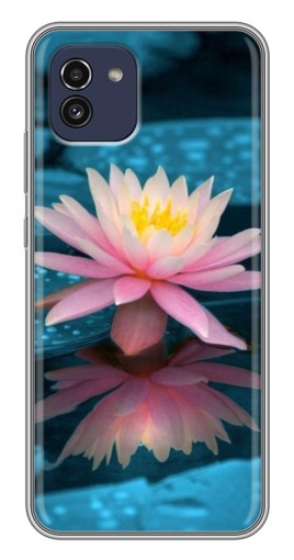 Чехол с печатью "Водяная лилия" для Samsung Galaxy A03 (A035)