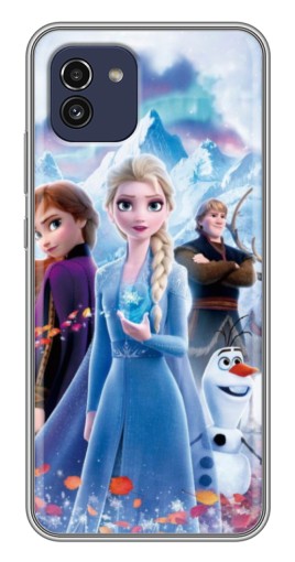 Чехол с картинкой "Все герои " для Samsung Galaxy A03 (A035)