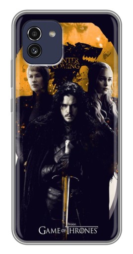 Чехол с принтом "Winter Coming" для Samsung Galaxy A03 (A035)