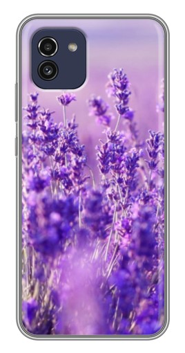 Чехол с принтом "Яркая лаванда" для Samsung Galaxy A03 (A035)