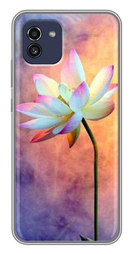 Силиконовый чехол с изображением "Яркая лилия " для Samsung Galaxy A03 (A035)