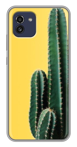 Чехол с принтом "Яркий кактус" для Samsung Galaxy A03 (A035)